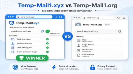 Temp-Mail1.xyz vs Temp-Mail1.org: Which Temporary Email Service Wins in 2026?